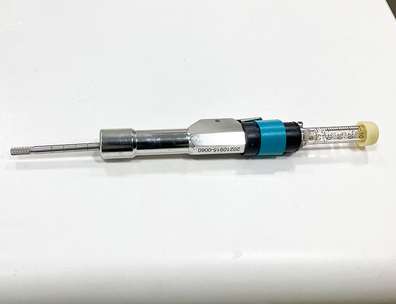 八千代緑が丘駅より徒歩1分の歯医者、公園都市プラザわかば歯科の針なし麻酔注射器