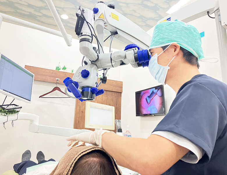 八千代緑が丘駅より徒歩1分の歯医者、公園都市プラザわかば歯科のなるべく削らず、歯を守る治療