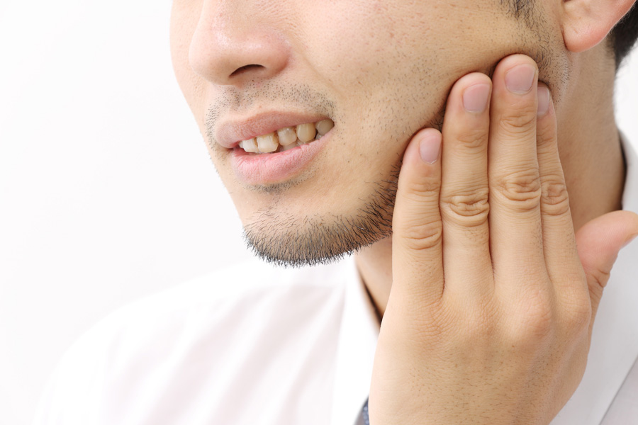 八千代緑が丘駅より徒歩1分の歯医者、公園都市プラザわかば歯科の歯ぎしり、食いしばり