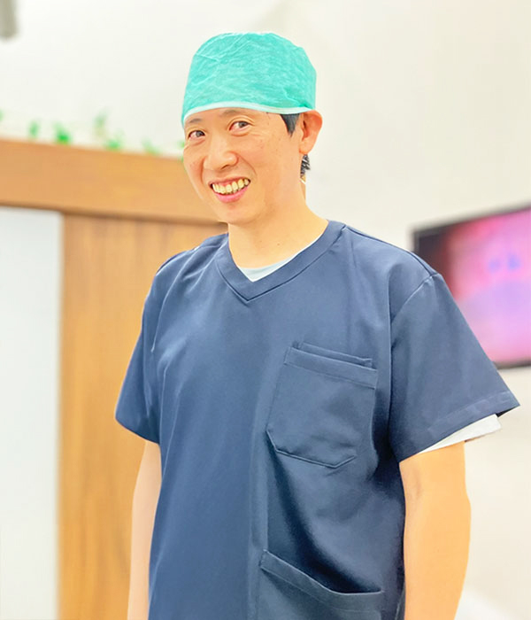 八千代緑が丘駅より徒歩1分の歯医者、公園都市プラザわかば歯科の院長あいさつ