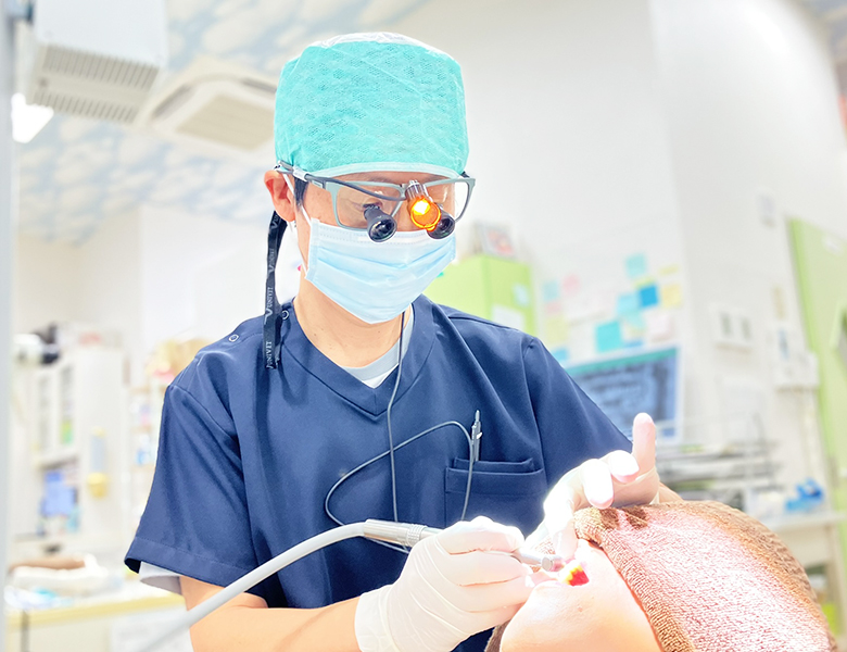 八千代緑が丘駅より徒歩1分の歯医者、公園都市プラザわかば歯科の確かな技術力